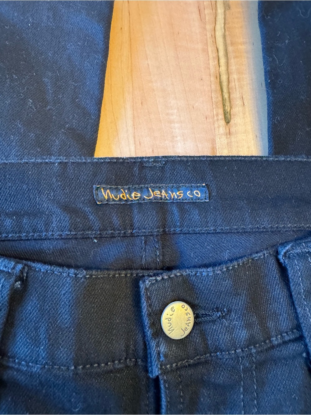 Nudie Jeans Black Skinny Men’s Jeans - Slim Fit